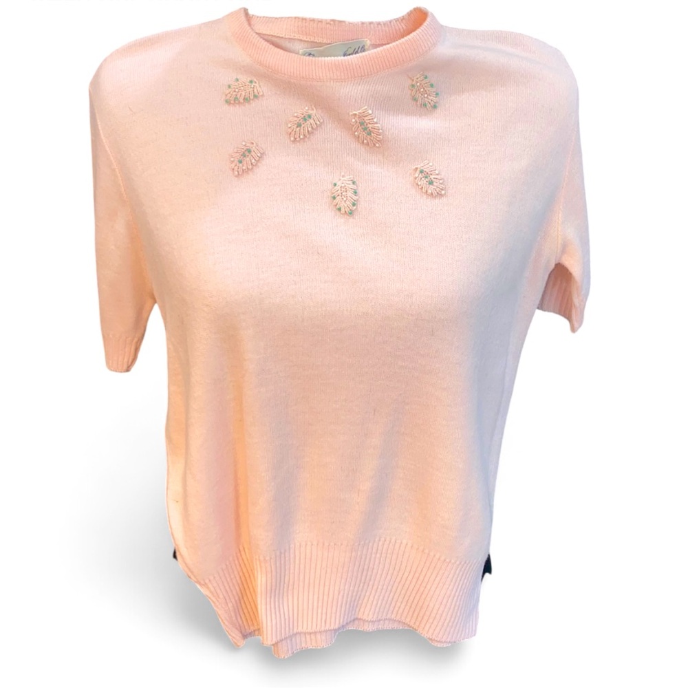 60’s Sidney Gould Beaded Women's Top